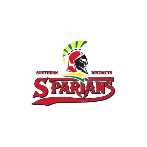 Southern Districts Spartans Basketball Logo